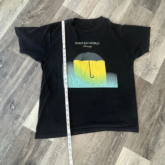 JIMMY EAT WORLD MENS DAMAGE SLIM FIT T-SHIRT - Picture 8 of 9